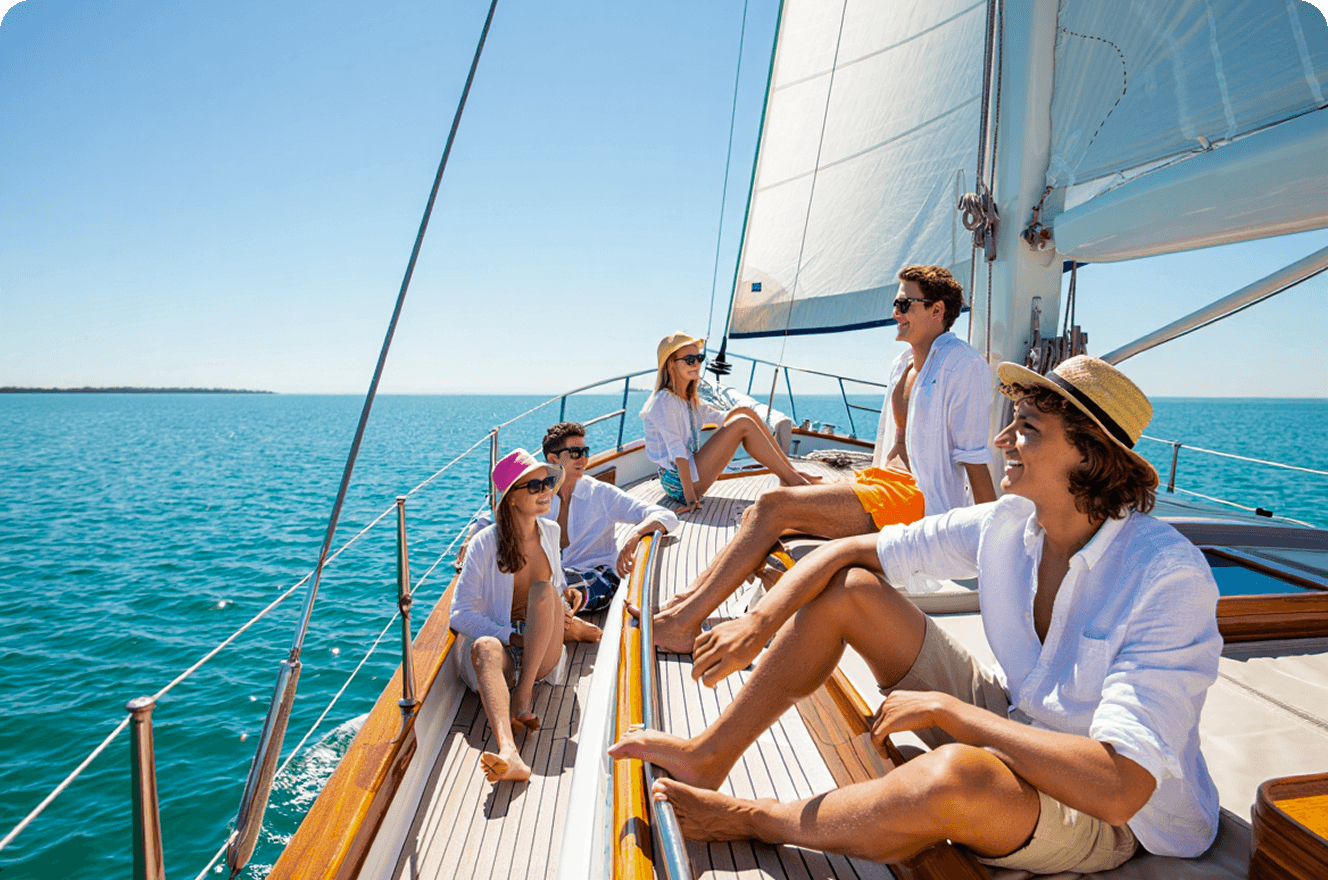Large Group Charters — yacht type card image
