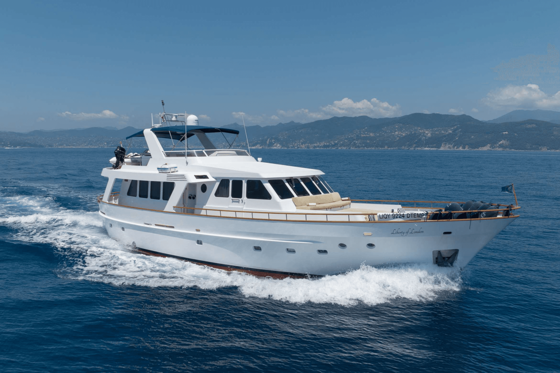 LIBERTY OF LONDON yacht