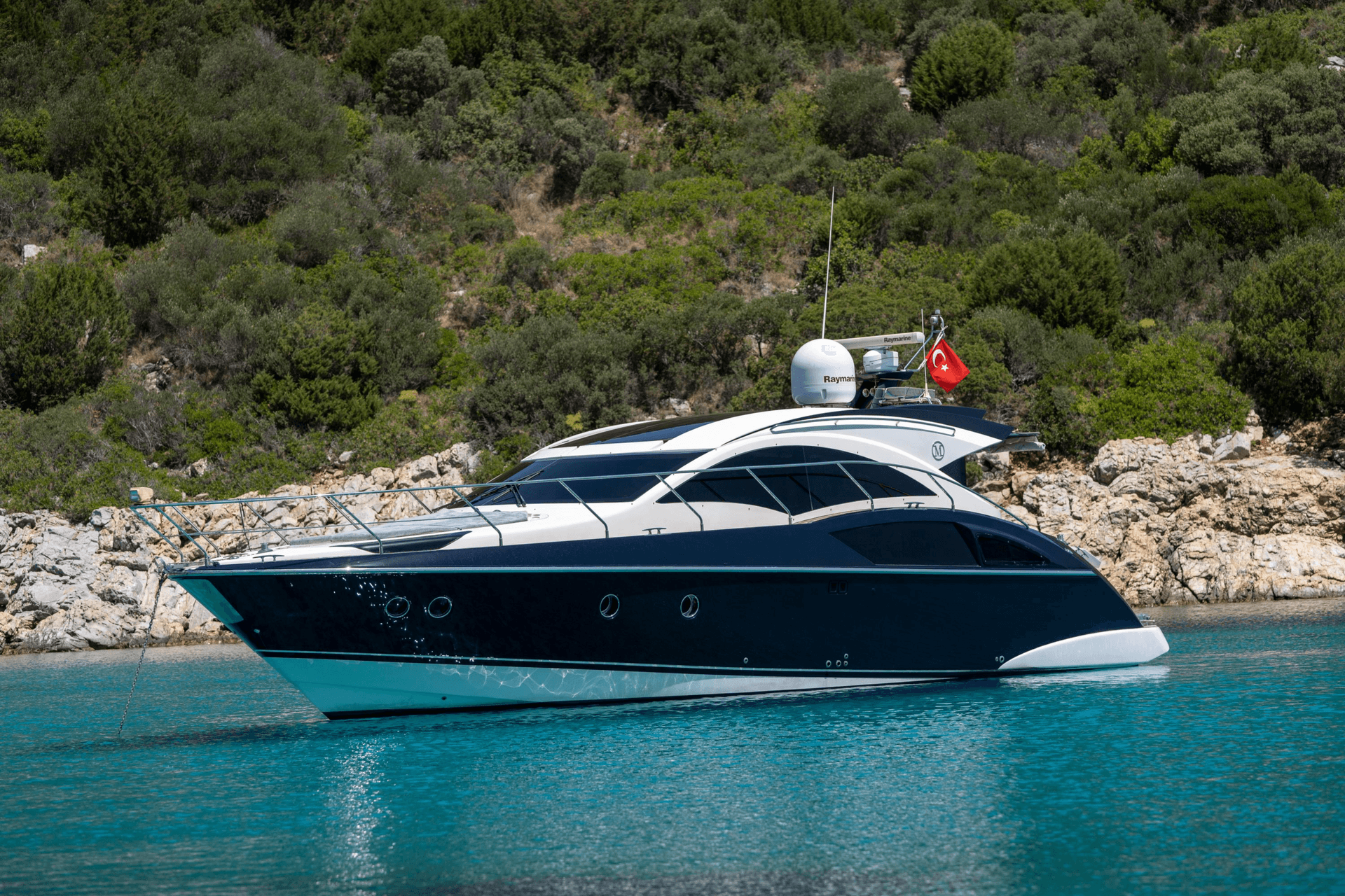Never Give Up yacht