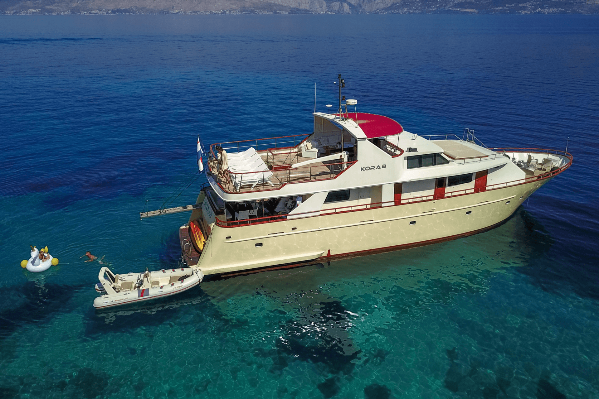 Korab yacht