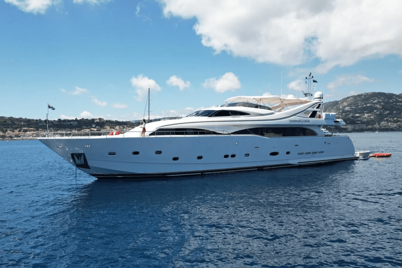 CHAMPAGNE AND CAVIAR yacht